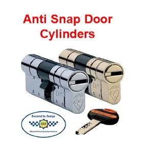 We fit Anti-snap Door cylinders We cover all West Yorkshire.